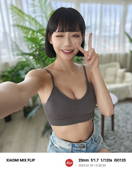 點我看大圖 小米Xiaomi MIX Flip測試|徠卡影像加持、外螢幕有新意!