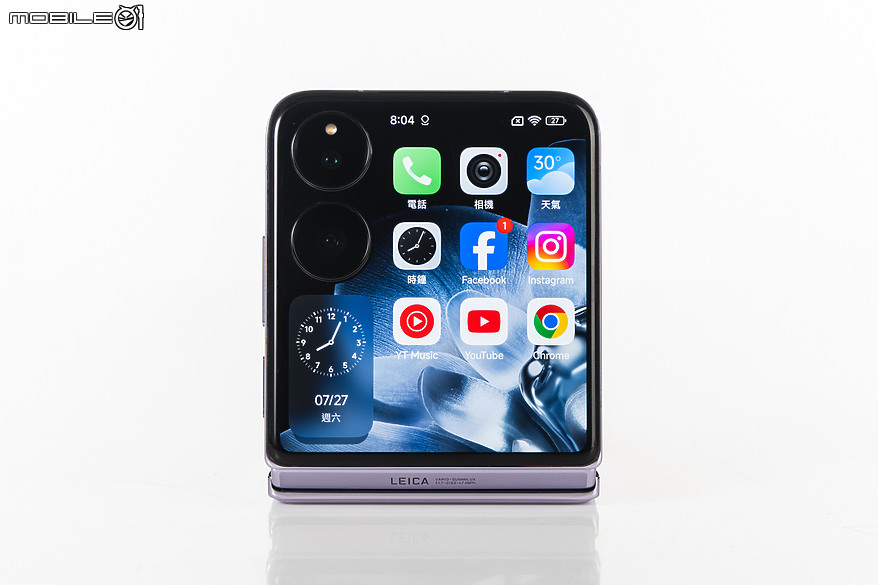 小米Xiaomi MIX Flip測試|徠卡影像加持、外螢幕有新意!