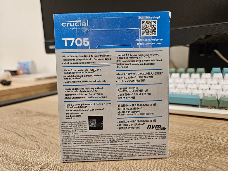 【開箱】突破界線的全新競速之王!美光T705 Gen5 SSD Micron Crucial 固態硬碟