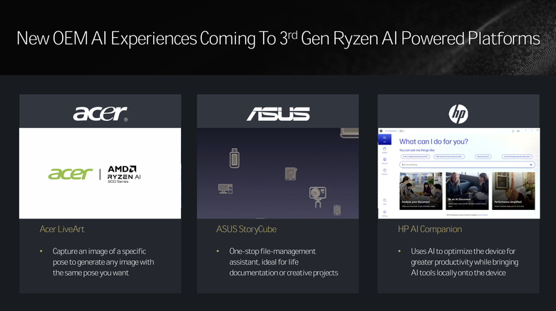【2024 AMD Tech Day】Ryzen AI 300 處理器解析 以完整支援性、強大效能與多樣選擇提供消費者更好 AI PC 解決方案