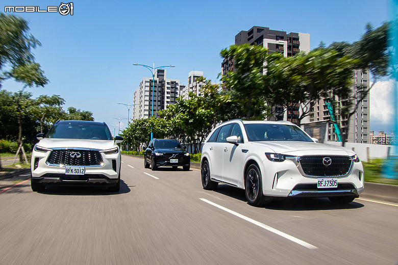 晉升豪門資格戰！CX-90 vs. QX60 vs. XC90