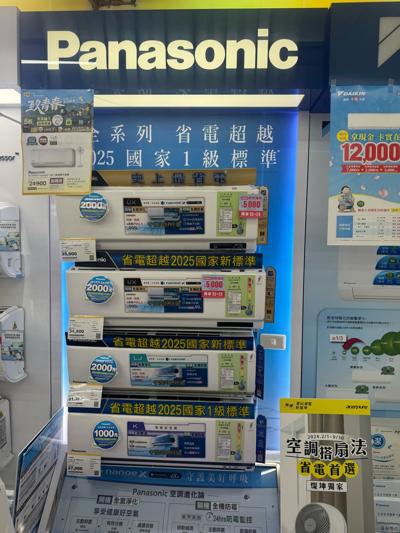 新屋冷氣求推薦(大金/日立/國際牌)