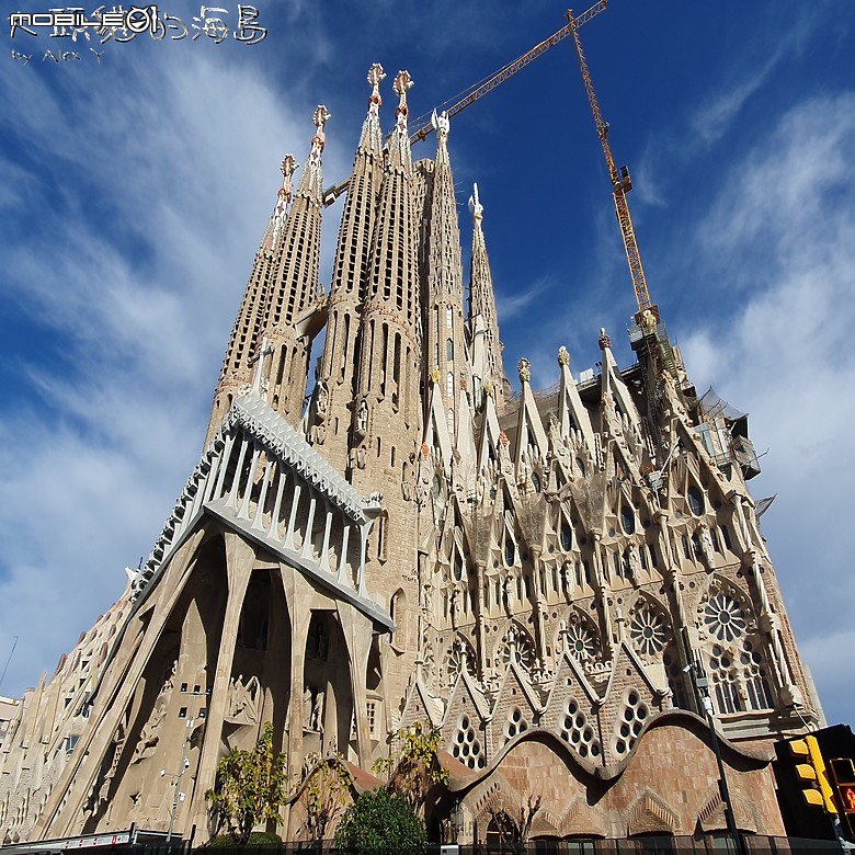 [大頭貓的海島] 巴塞隆納 聖家堂 (Spain: Barcelona's Sagrada Familia)