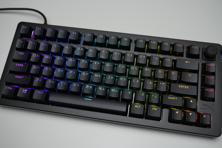 點我看大圖 【開箱】HYPERX ALLOY RISE 75 高度客製化Gasket鍵盤