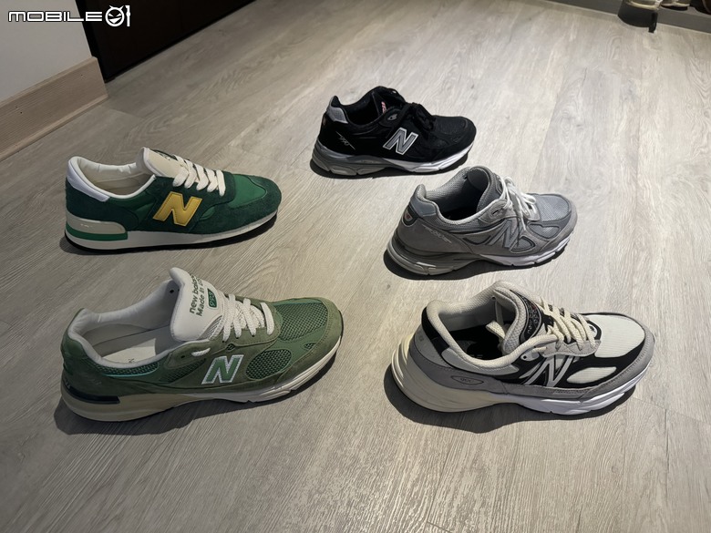 (分享)new balance 993 Chive 同場 990 v1 green 的綠綠組合