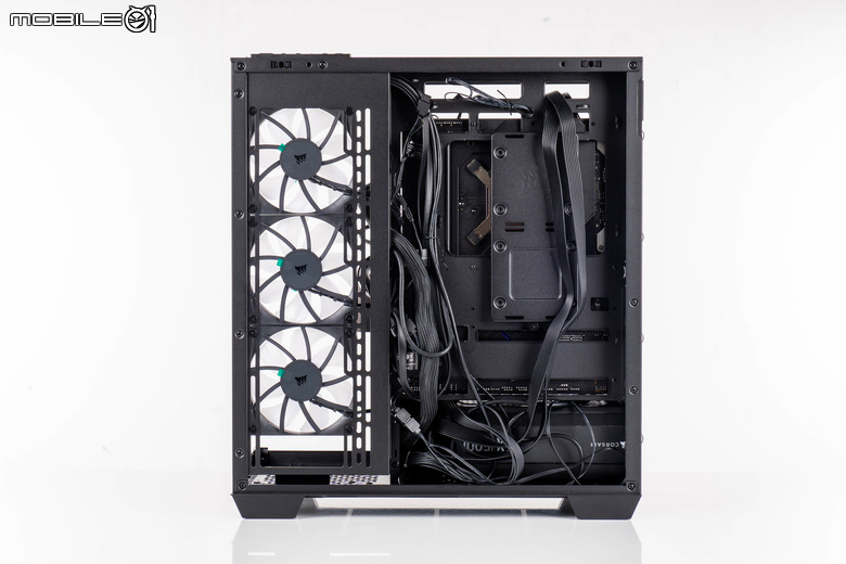CORSAIR 3500X 開箱實組 支援背插設計以及具備高效散熱潛力的中階機殼選擇