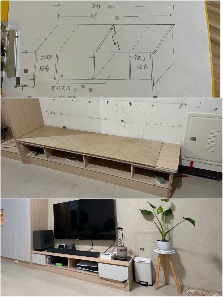 【開箱】新竹舊透天客廳裝潢大改造心得分享(含慘痛血淚史)