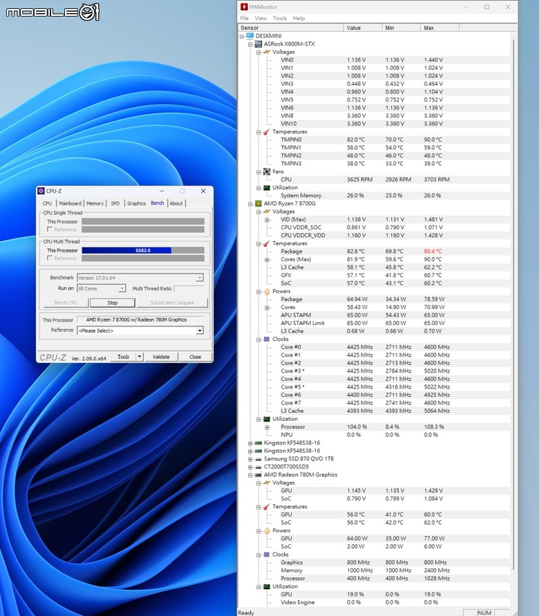 ASRock DeskMini X600 開箱實測 在迷你機體內延續海量儲存擴充設計