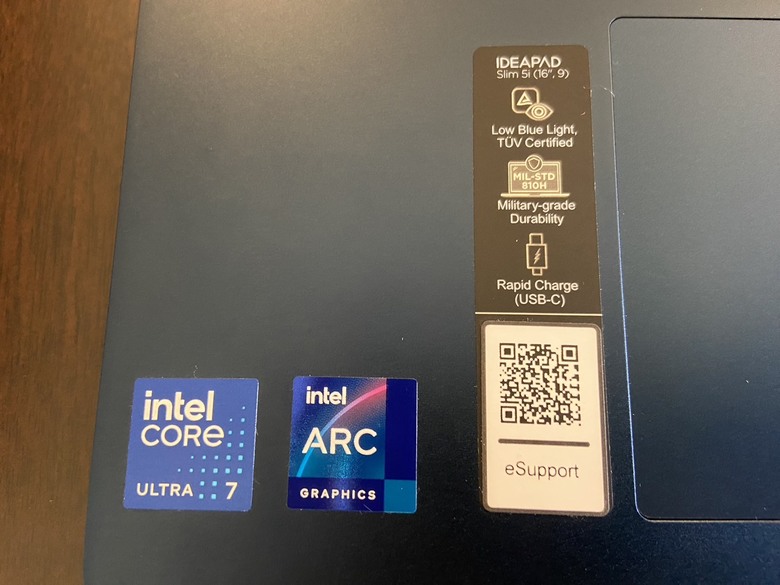 IdeaPad Slim 5/Ultra 7-155H/Ai 16吋輕薄筆電 簡單開箱分享
