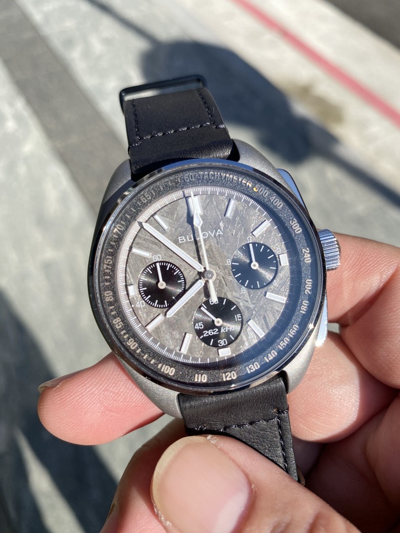 ［來自太空的禮物］BULOVA Lunar Pilot Chronograph登月隕石面腕錶