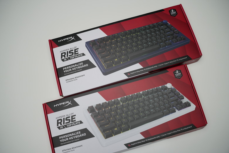 點我看大圖 【開箱】HYPERX ALLOY RISE 75 高度客製化Gasket鍵盤
