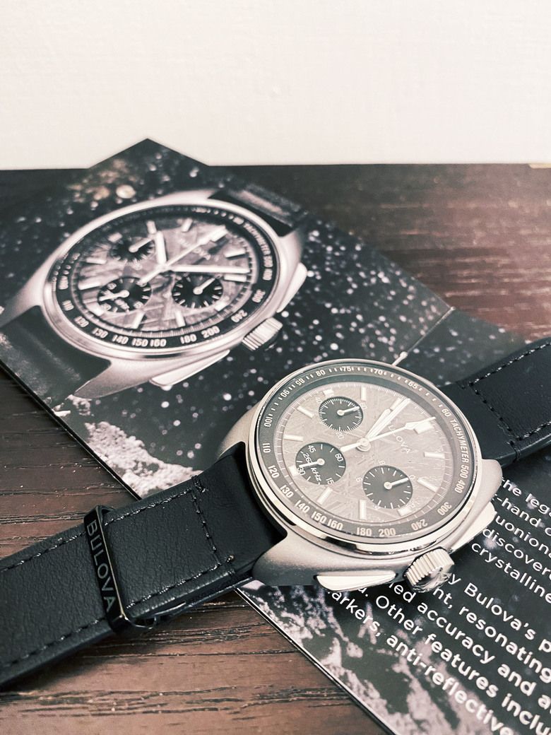 ［來自太空的禮物］BULOVA Lunar Pilot Chronograph登月隕石面腕錶