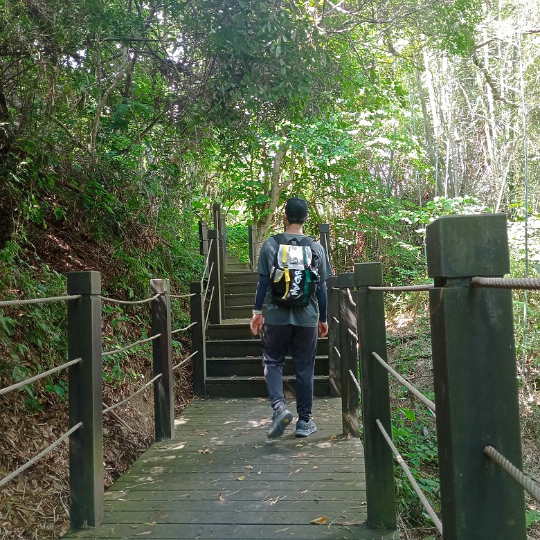 點我看大圖 豐原公老坪蜈蚣崎登山步道,舒適遼闊低難度的登山步道