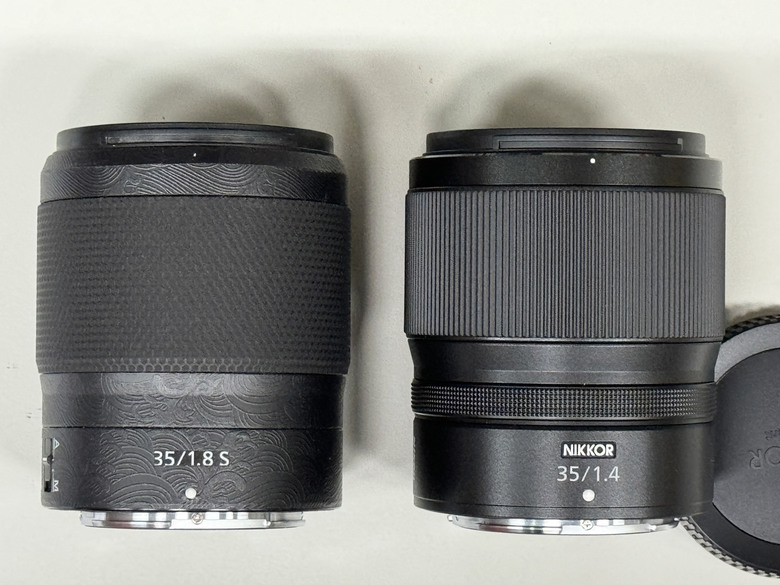 尼康 Z35mm f/1.4 VS Z35mm f/1.8s 鏡頭比較
