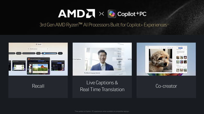 【2024 AMD Tech Day】Ryzen AI 300 處理器解析 以完整支援性、強大效能與多樣選擇提供消費者更好 AI PC 解決方案
