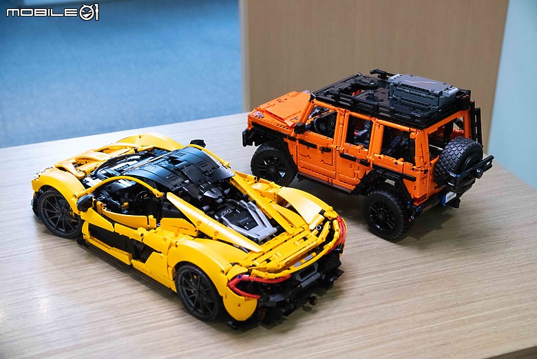 【開箱】樂高LEGO 42177賓士G-Class、42172 McLaren P1實拍,八月送禮優質選!