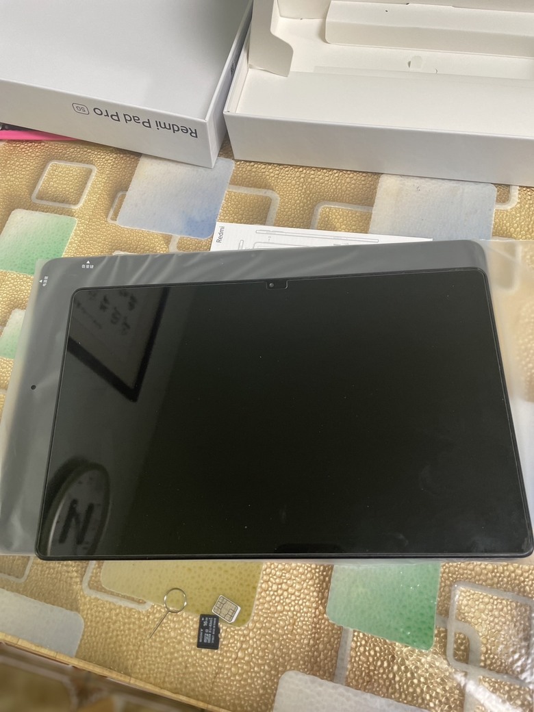 紅米pad pro 5g版 簡易開箱
