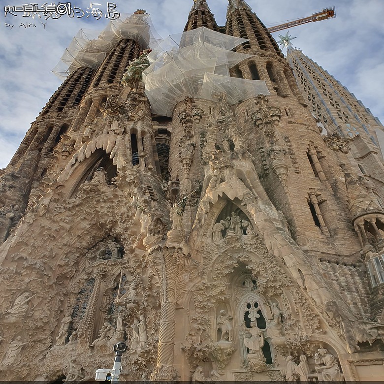 [大頭貓的海島] 巴塞隆納 聖家堂 (Spain: Barcelona's Sagrada Familia)