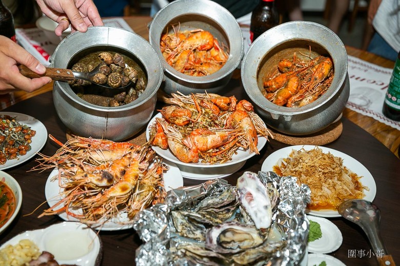 中壢美食推薦-明恩活蝦料理,職人手作最美味的蝦子料理就在這裡!真是聚餐小酌享受美食的好地方呢。