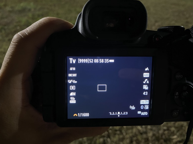 夜間戶外使用M模式/AV模式/Tv模式怎麼調？