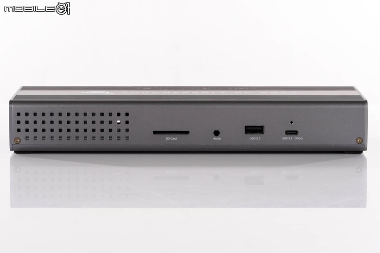 OWC Thunderbolt Go Dock 開箱試用 具備完整擴充介面以及高速傳輸性能