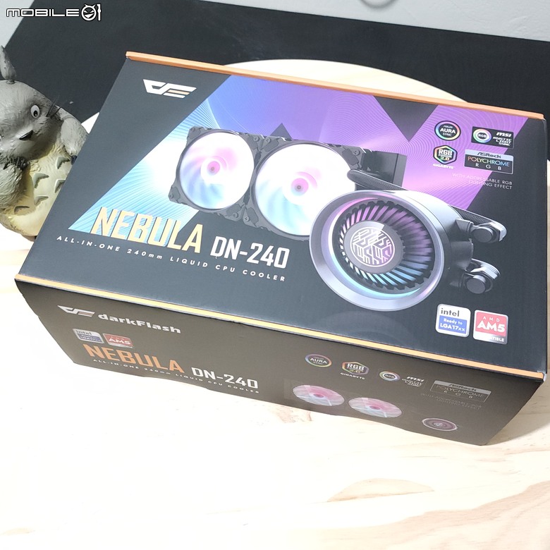 【心得】涼爽又便宜大碗的大飛DN240水冷&DRX70 Mesh機殼