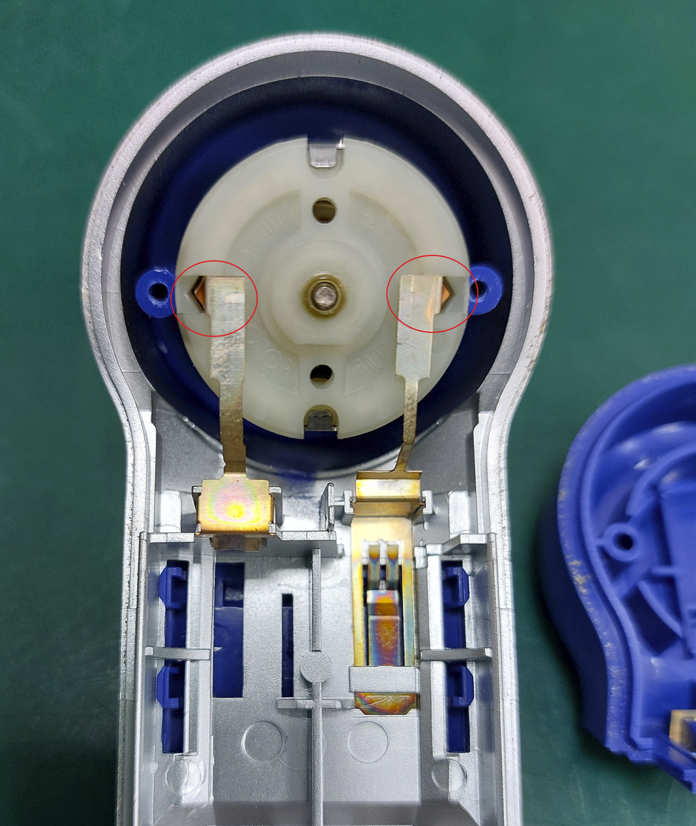 Panasonic ES-6850 電動刮鬍刀 (乾電池式) 維修心得