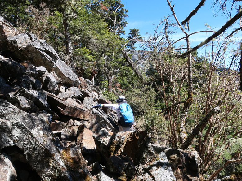 點我看大圖 【南橫溪頭山】媲美南橫三星百岳的一座巨岩高山