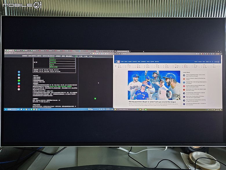 點我看大圖 【Odyssey OLED G8】『娛樂 + 智慧 + 工作 + 生活 + 居家』 通通集於一身❗