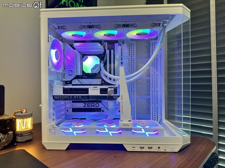 新海景房機殼!微星 MAG PANO 100L PZ 裝機