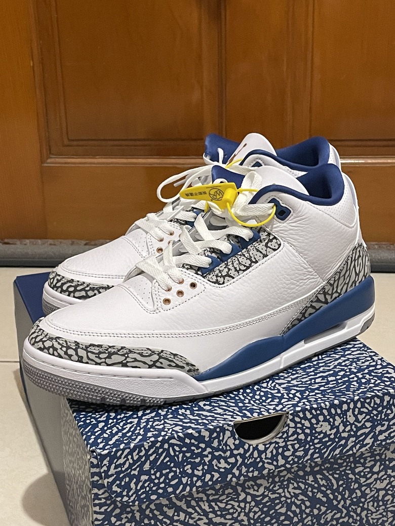 Air Jordan 3 wizards 2023 開箱