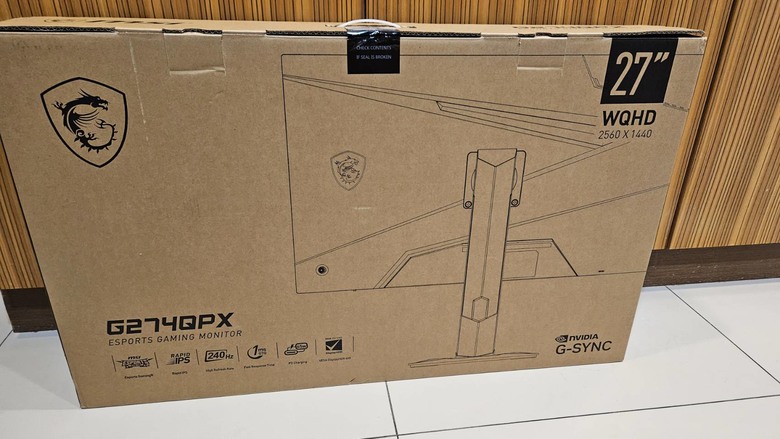 MSI G274QPX 分享 - 實惠的2K 240Hz IPS螢幕