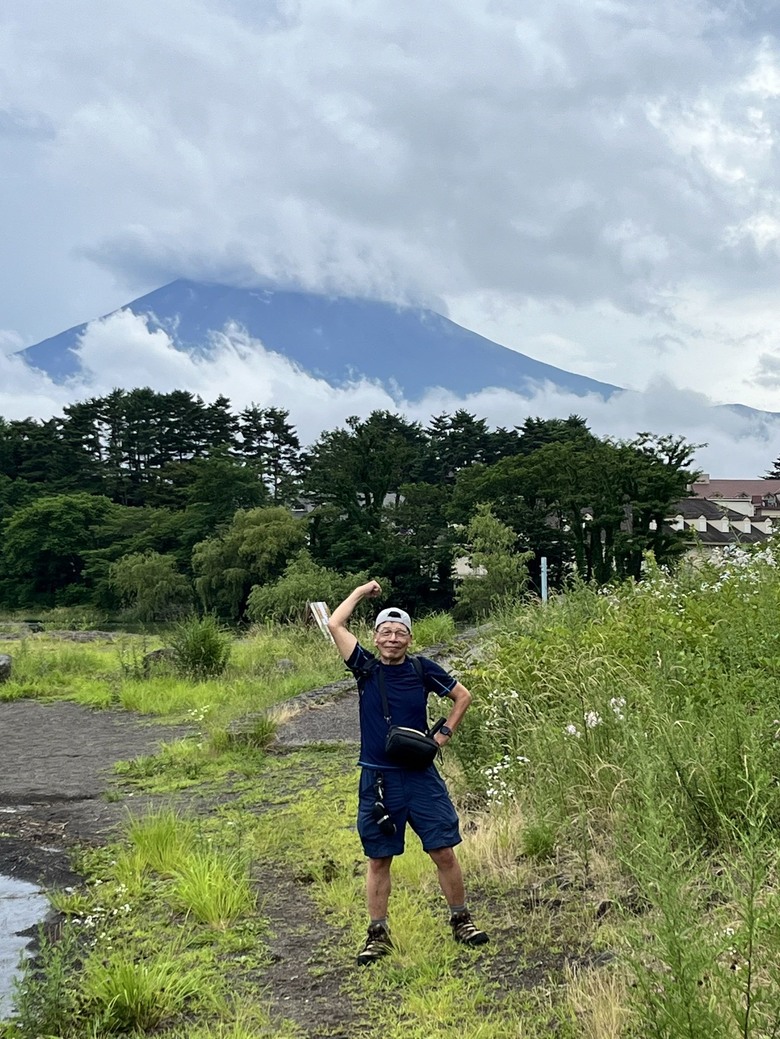 首次海外登山 - 富士山。