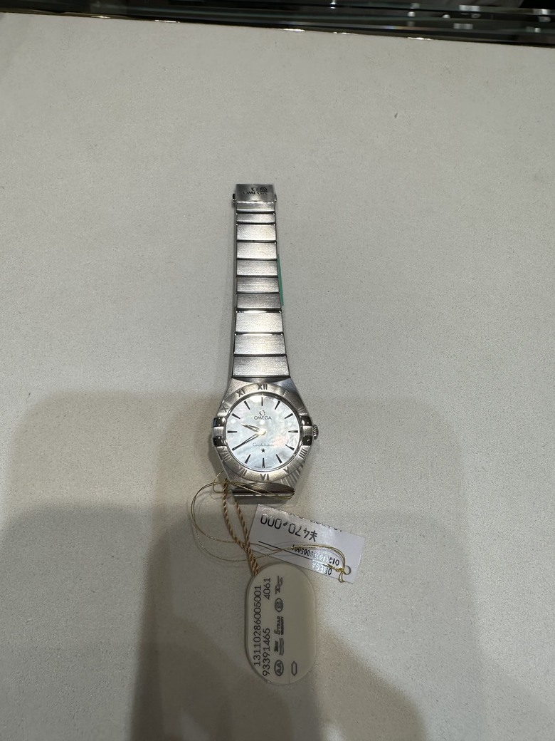 「名古屋自由行最終彈開箱」 Omega constellation 珍珠母貝殼面手錶