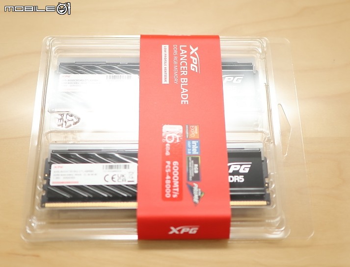 點我看大圖 安裝不受限 XPG LANCER BLADE RGB DDR5 -6000 CL30 開箱
