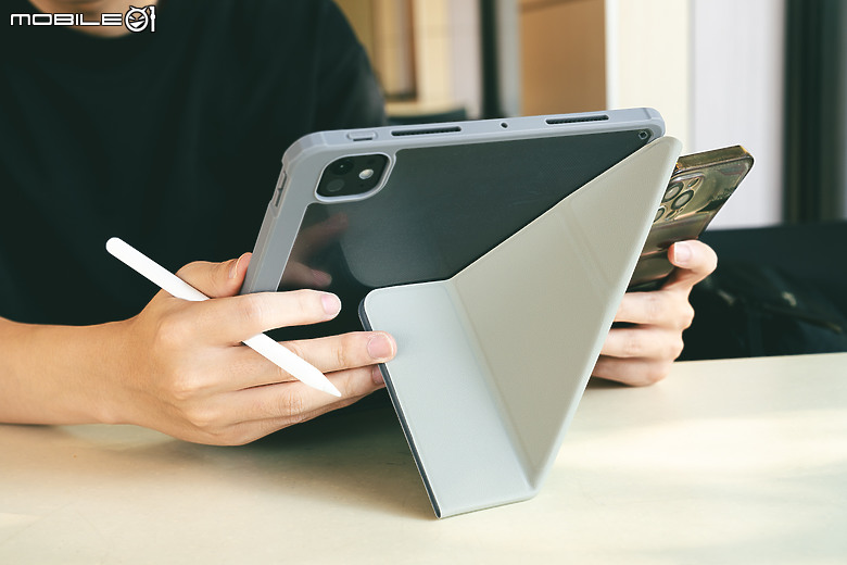 iPad Pro 保護殼購買推薦 – Hipporizz Origo 晶透筆槽防摔殼開箱實測
