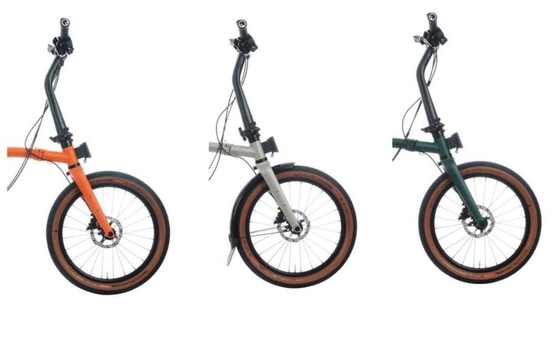 Brompton G-Line 20吋車輪 碟煞 8速內變