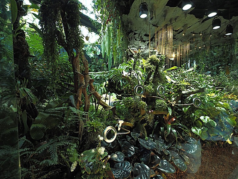 濱海灣花園 雲霧林(Cloud Forest)、花穹(Flower Dome) 及《莫內印象(Impressions of Monet)》特展、擎天樹叢(Supertree Grove)的《花園狂想曲(Garden Rhapsody)》聲光秀、遊園導覽車(Audio Tour)、Jurassic Nest FoodHall中的Hawker Chan燒肉飯,及金沙酒店《幻彩生輝(Spectra- A Light and Water)》燈光秀 — 赤道三國文化休閒行旅 之 新加坡篇 第五回 濱海灣花園
