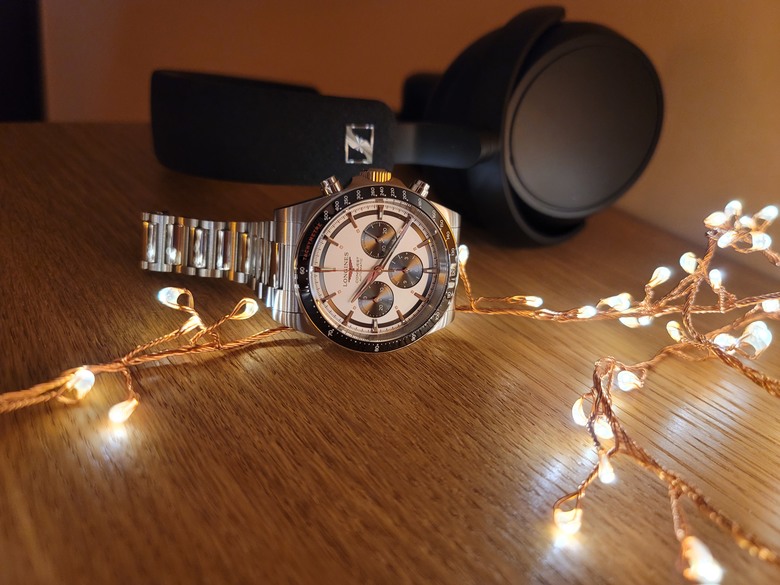 Longines ConquestChrono-日常配戴分享 (0824橡膠錶帶更新)