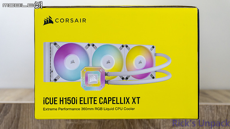 【開箱】專屬絢麗CAPELLIX燈效 | CORSAIR H150i ELITE CAPELLIX XT WHITE