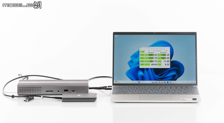 OWC Thunderbolt Go Dock 開箱試用 具備完整擴充介面以及高速傳輸性能
