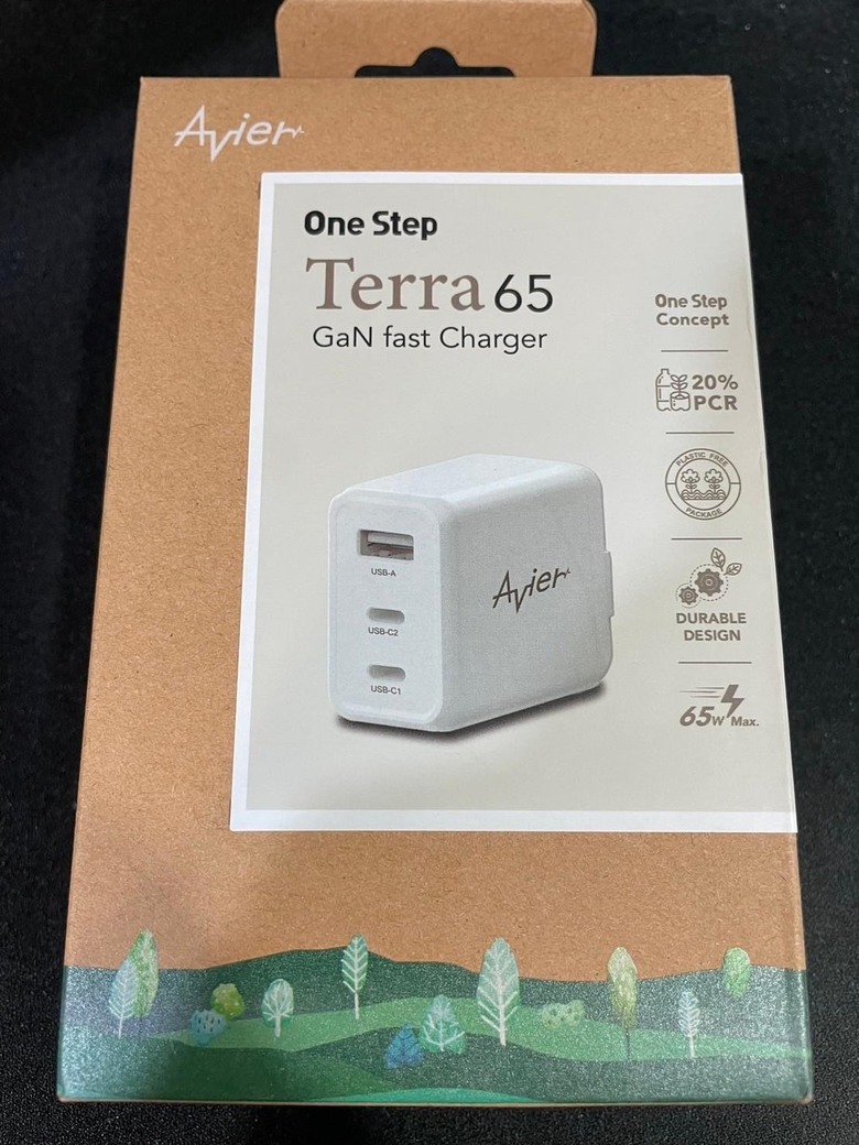 Avier Terra65 氮化鎵快充頭 開箱心得
