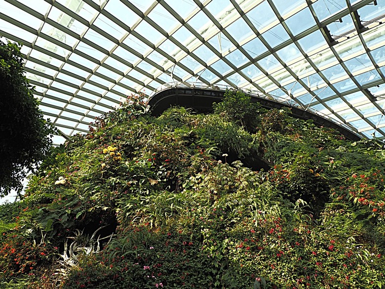 濱海灣花園 雲霧林(Cloud Forest)、花穹(Flower Dome) 及《莫內印象(Impressions of Monet)》特展、擎天樹叢(Supertree Grove)的《花園狂想曲(Garden Rhapsody)》聲光秀、遊園導覽車(Audio Tour)、Jurassic Nest FoodHall中的Hawker Chan燒肉飯,及金沙酒店《幻彩生輝(Spectra- A Light and Water)》燈光秀 — 赤道三國文化休閒行旅 之 新加坡篇 第五回 濱海灣花園