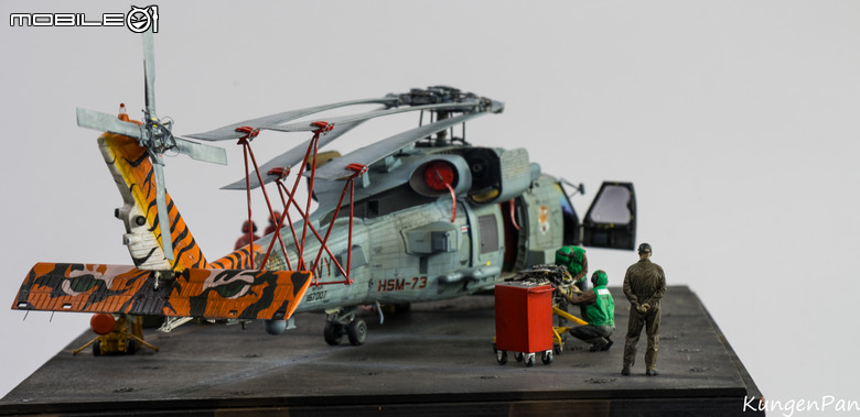 點我看大圖 1/35 美國海軍 MH-60R Seahawk HSM-73直升機海上打擊中隊 "Battlecats"