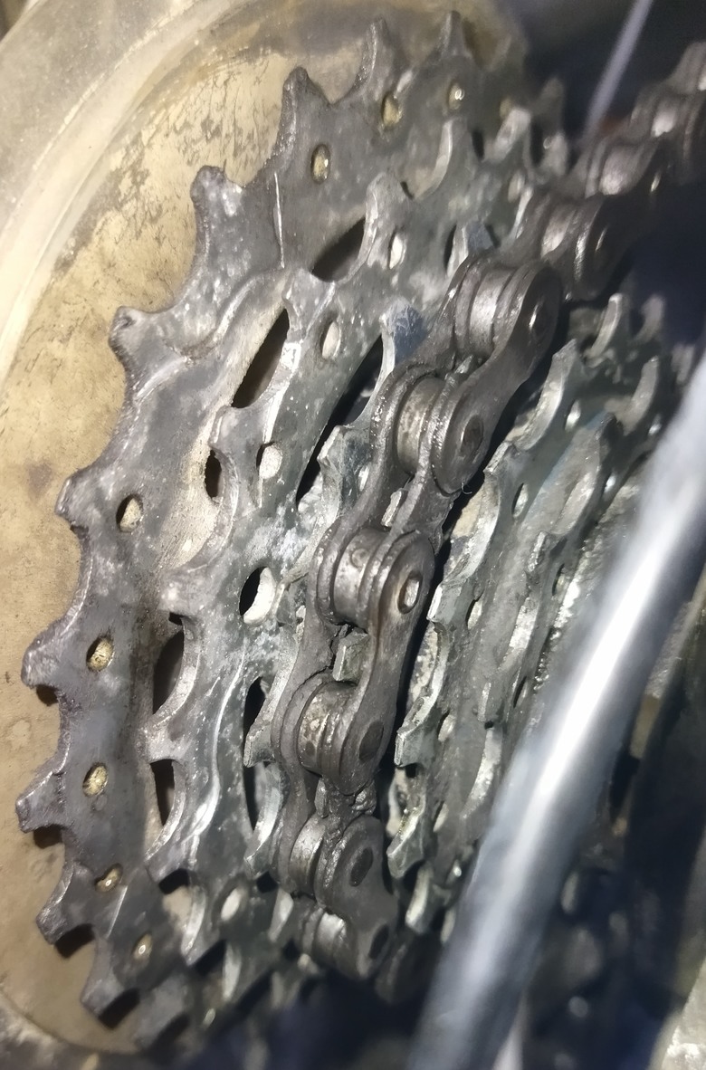 新手請益 閒置多年登山車 保養整理(已清洗飛輪更新照片)