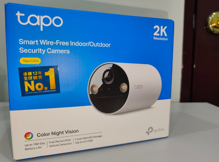 TP Link Tapo C410 開箱評測