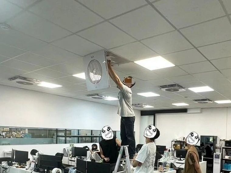 辦公室大工程(功臣)-循環扇