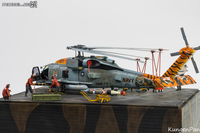點我看大圖 1/35 美國海軍 MH-60R Seahawk HSM-73直升機海上打擊中隊 "Battlecats"
