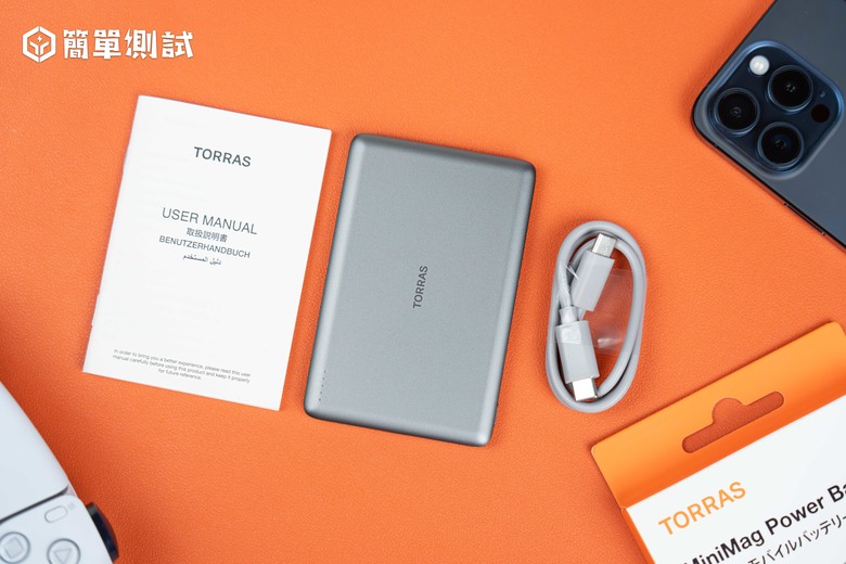 要輕？要薄？MagSafe 磁吸行動電源 TORRAS MiniMag