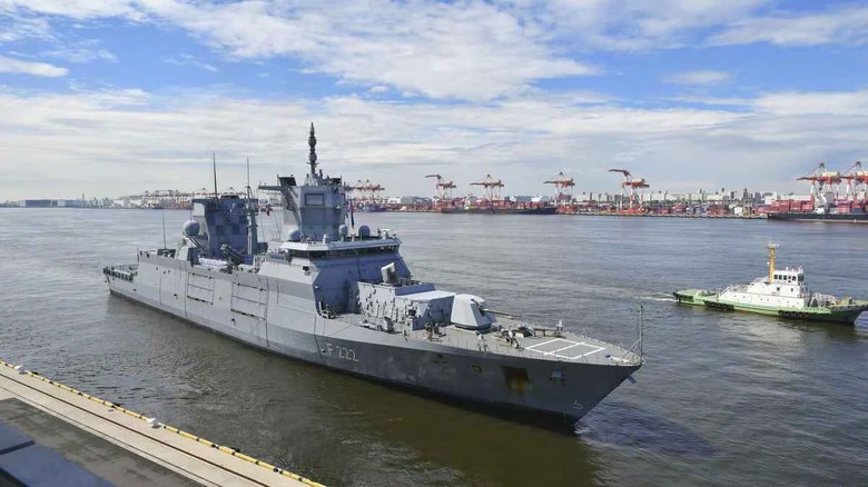 德國軍艦抵達日本
